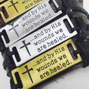 💥SALE💥 Leather Religious Bracelets💥